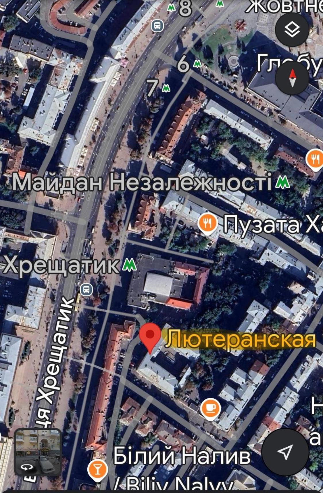 Vip - Дві Спальні Метро Хрещатик Лютеранська 3 Kyjev Exteriér fotografie